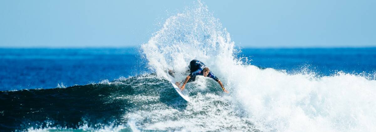 Merewether's Ryan Callinan at the Margaret River Pro. Picture by World Surf League