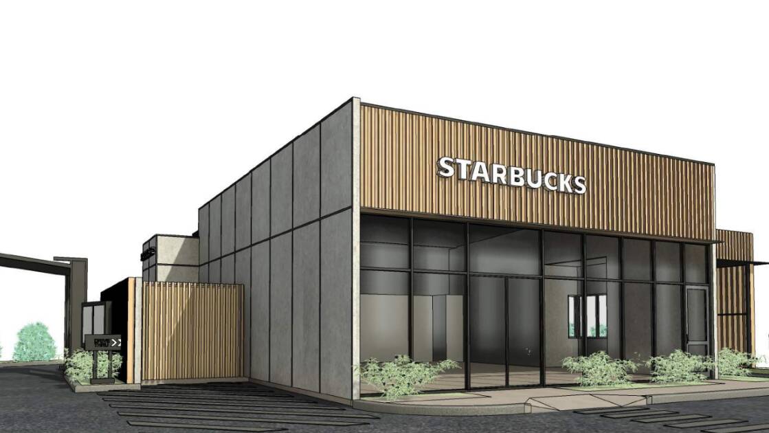 An artist's impression of the store and drive through. Picture from development application