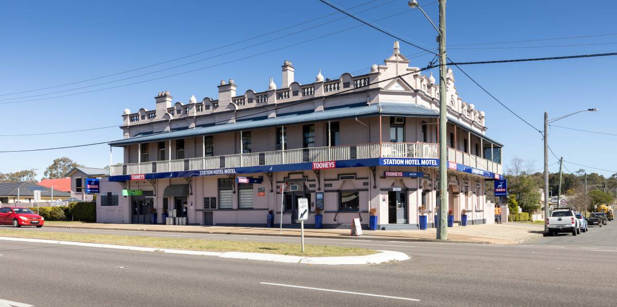 The Station Hotel and Motel at Kurri Kurri is listed for sale via expressions of interest with HTL Property. Picture supplied