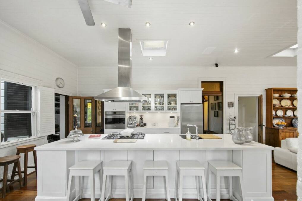 The open-plan kitchen. Picture supplied