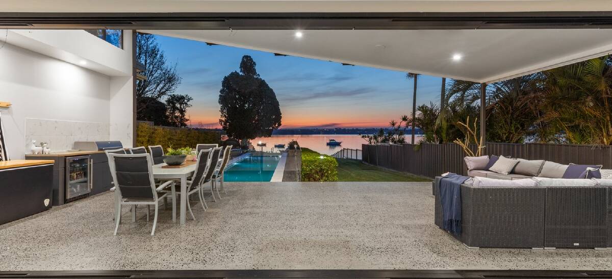 This four-bedroom home at 98 Government Road, Nords Wharf, has sold for a record-breaking $4.4 million. Picture supplied