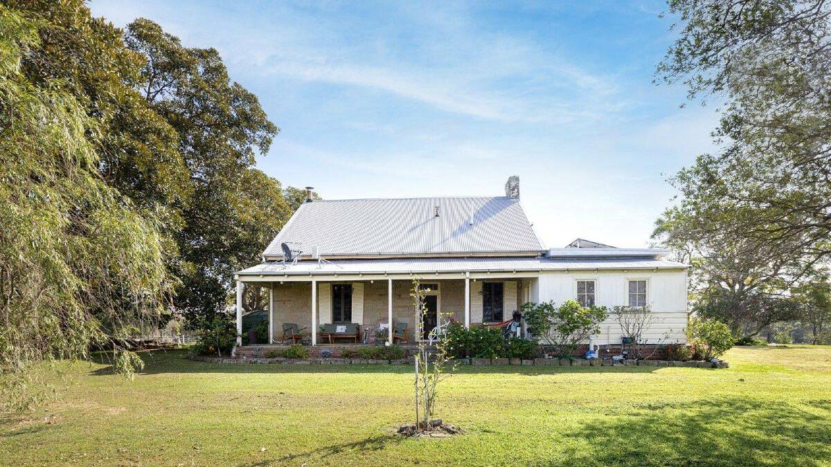 The historic Owlpen House at 71 Owlpen Lane, Farley is on the market with Luke Anderson from PRDnationwide Hunter Valley.