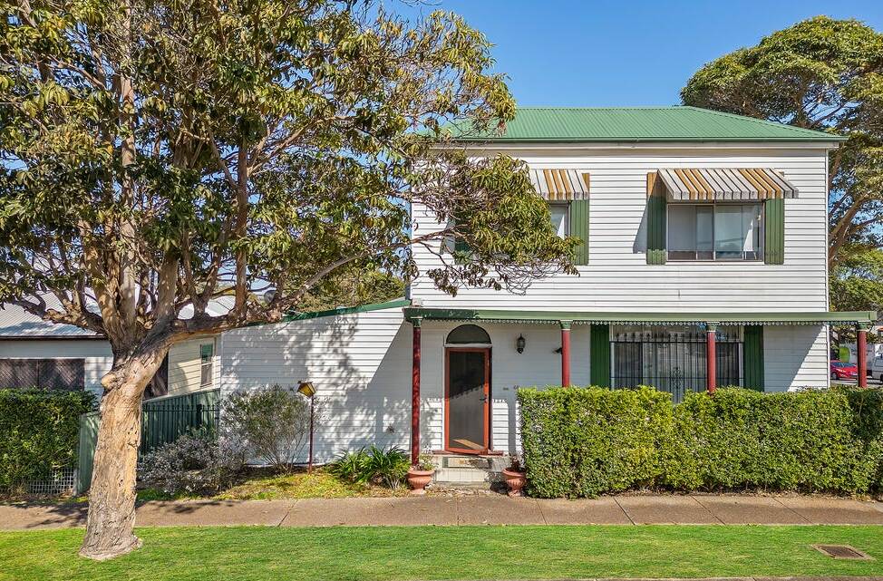 45 Metcalfe Street in Wallsend, which is known as the 'Ye Old Pub' house, is set to go to auction next month with a guide of $595,000. Picture supplied