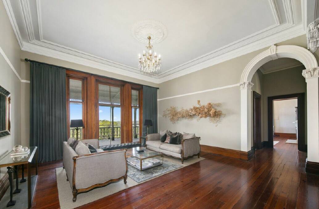 The home has 4.3-metre high ceilings. Picture supplied