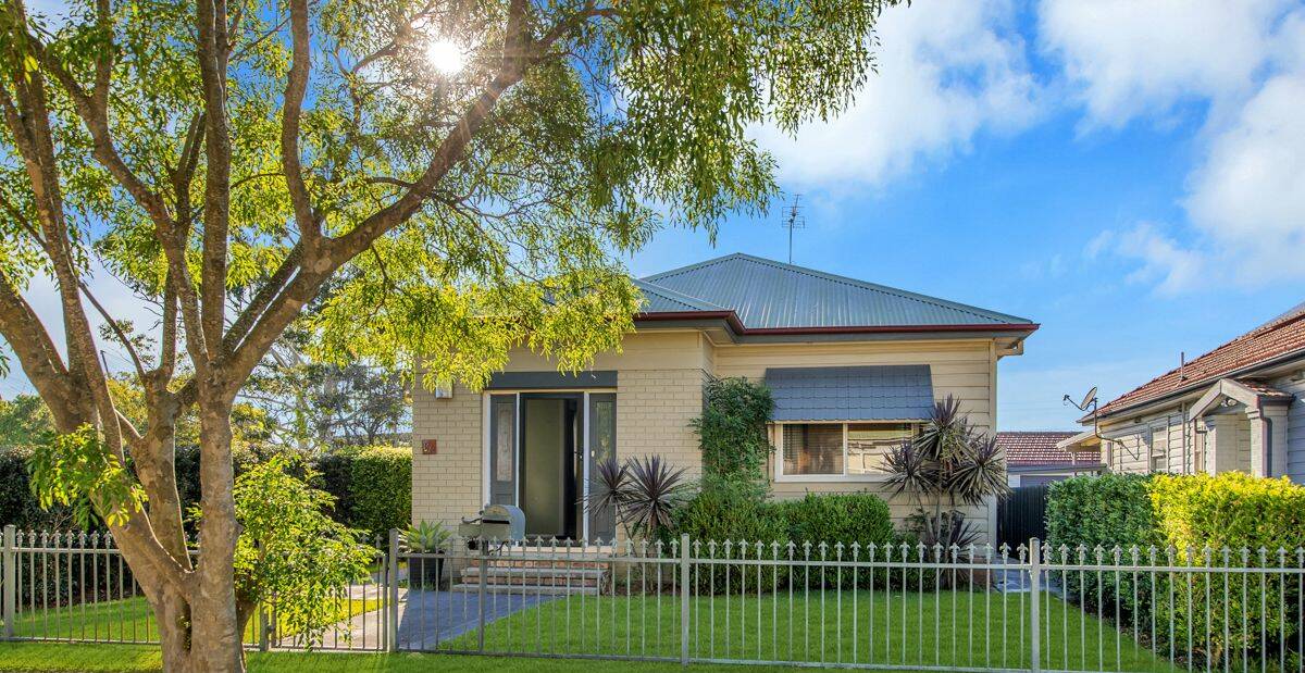 Crawford Real Estate agent Margaret Jensen sold this house at 21 Gloucester Avenue in New Lambton for $935,000 last week. New Lambton is among the suburbs where the median house value has fallen below $1 million since last year.