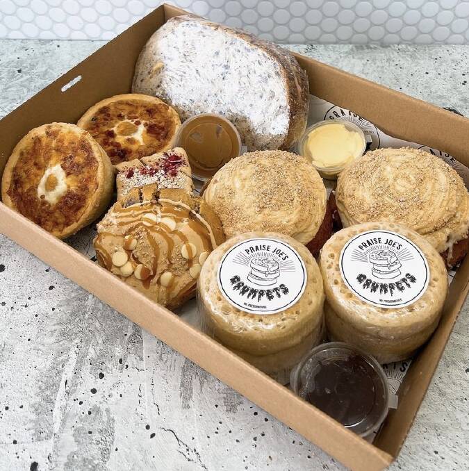 Praise Joe's Mother's Day hamper includes house-made baked treats.