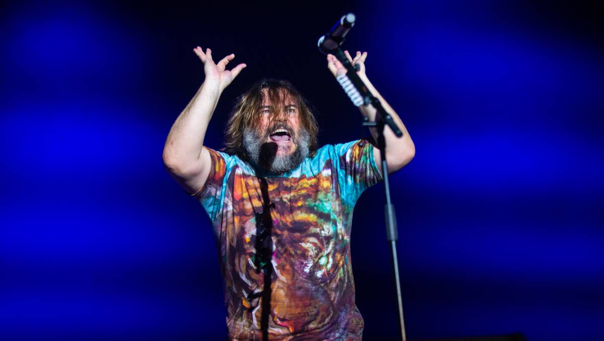 Jack Black announced the tour cancellation on his Instagram. Picture by Shutterstock