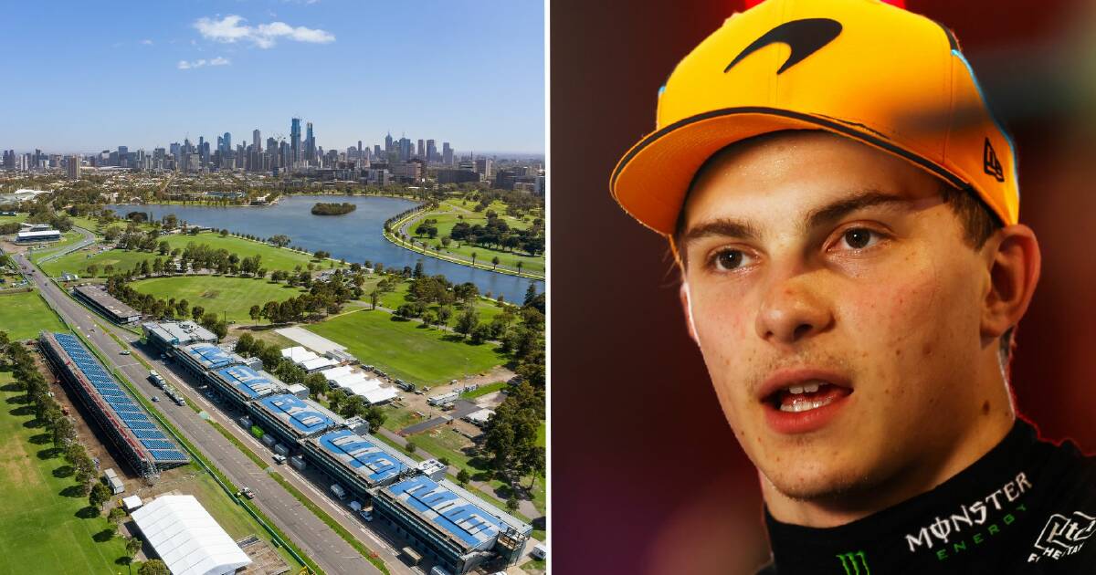 Oscar Piastri returns to Australian Grand Prix track 2024 Newcastle