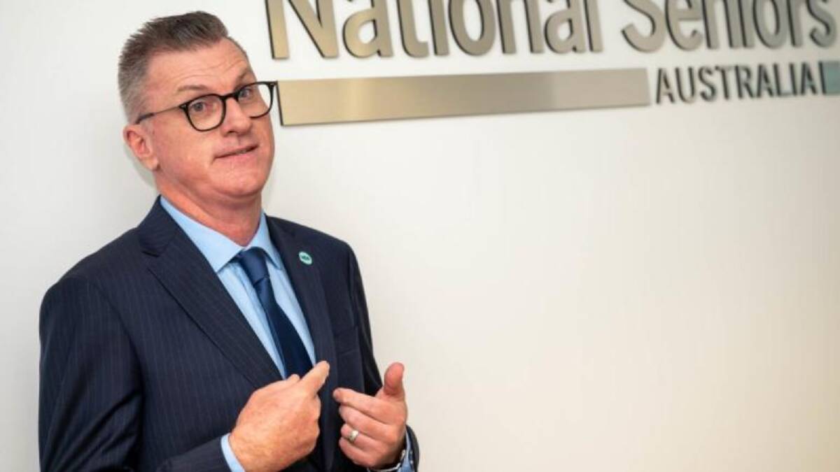 National Seniors Australia CEO Chris Grice. Picture NSA