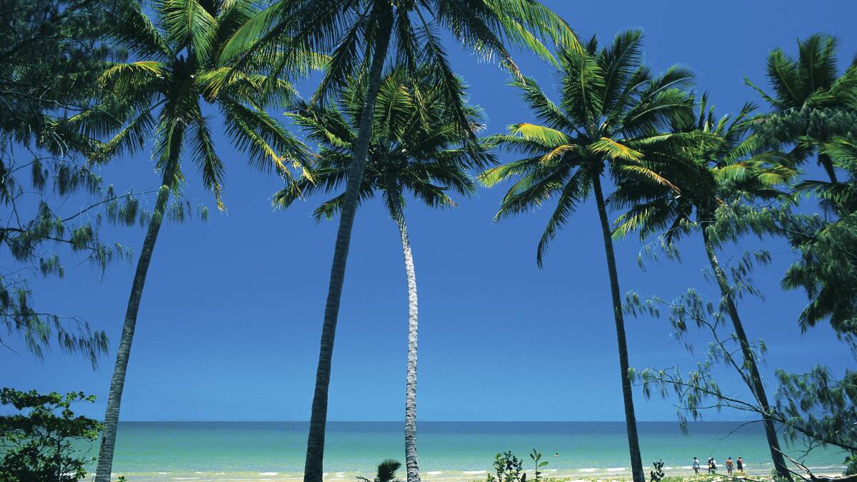 Mystery Island beach in Vanuatu. File picture