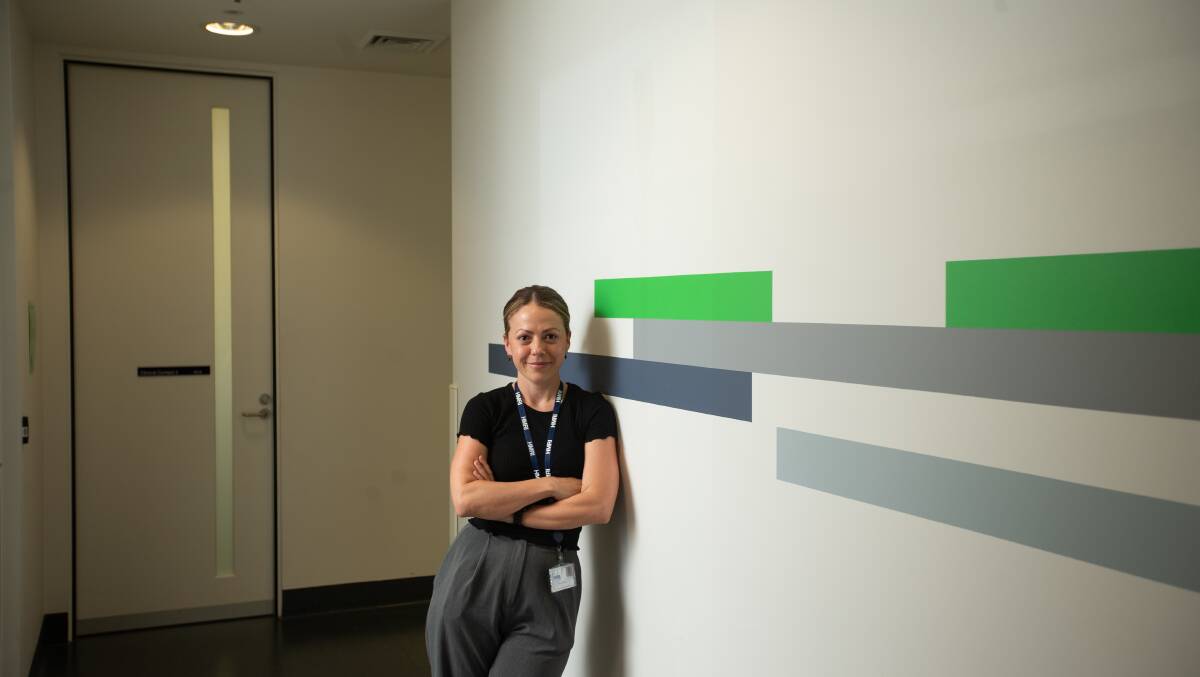 Hayley Lewthwaite is a researcher at HMRI. Picture by Jonathan Carroll
