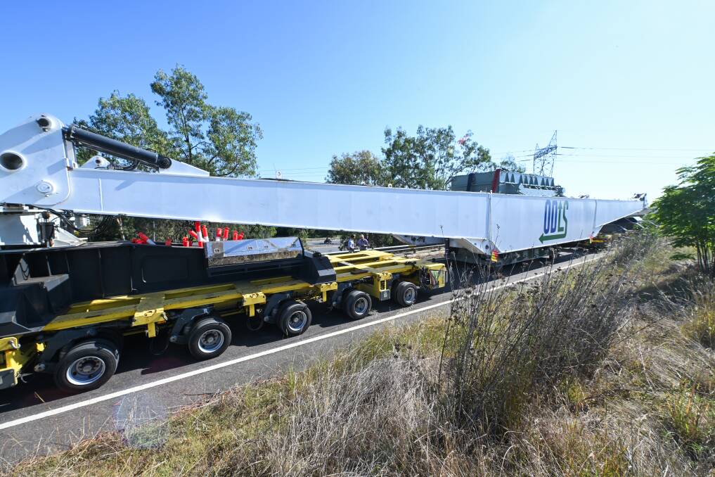 The load will depart from the Border to Gundagai on Wednesday, January 31, at 10pm. Picture by Mark Jesser