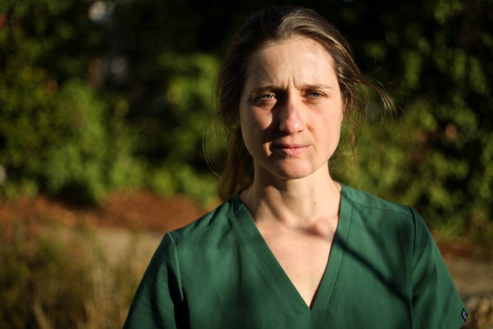 Albury doctor Tessa de Speville says she feels frustrated as the immigration department seemingly keeps moving the goal posts in her fight to become a permanent resident. Picture by James Wiltshire