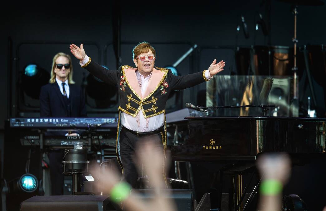 Dr Bill Anseline said Elton John asked him on his last tour to come and sit out front and enjoy the show. Picture by Marina Neil