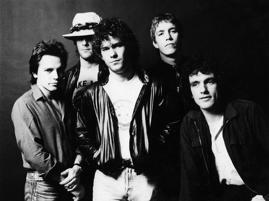 1980 promotional photo of the band, the year they released the East album. 