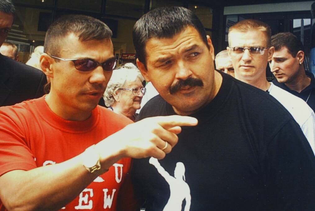Newcastle businessman Glen Jennings, pictured with Kostya Tszyu, is a long-time friend and associate of Anseline. Picture by Ryan Osland