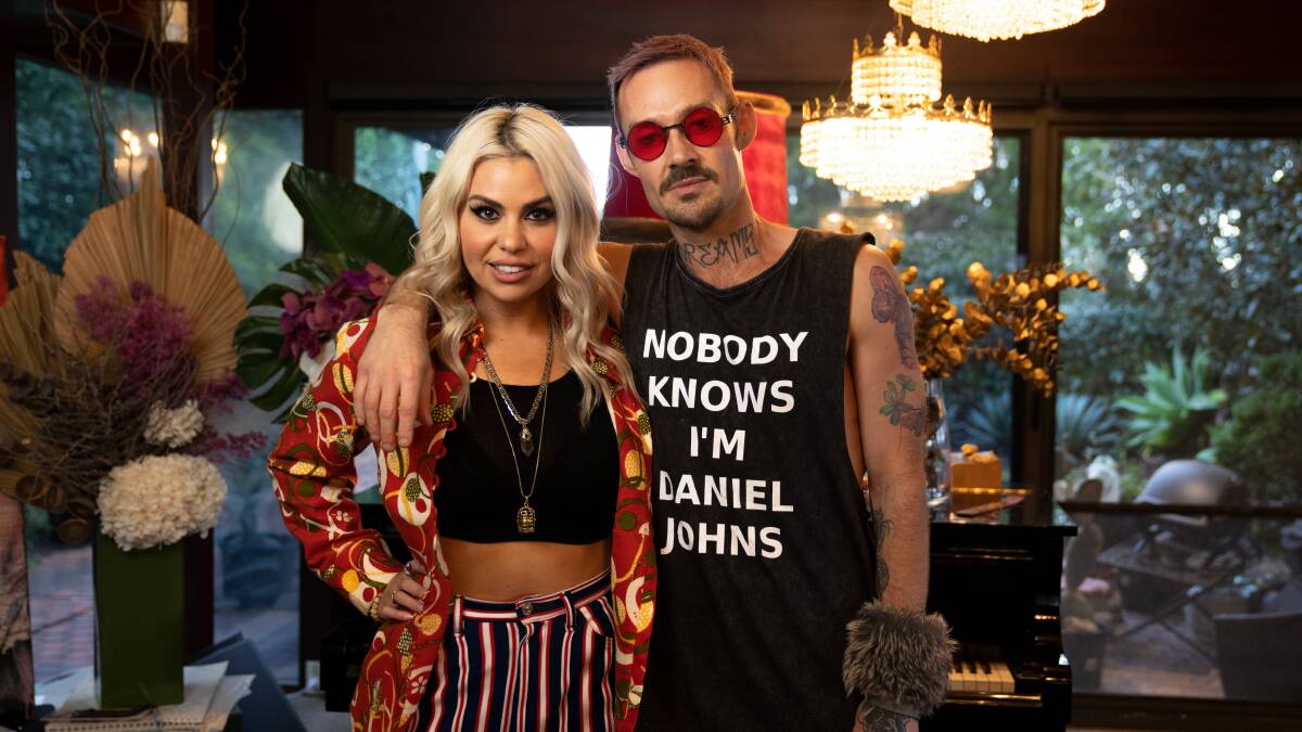 Docuseries: Daniel Johns with LA radio pesonality Megan Holiday. The two have collaborated on a YouTube docuseries Inside The Mind of Daniel Johns, with the first episode going live from 6pm on Monday, August 22. 