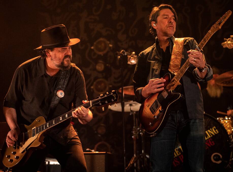 Drive-By Truckers founding members Patterson Hood and Mike Cooley. Picture by Sanjay Suchak