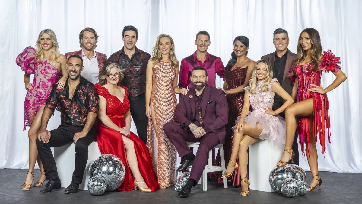 This season's Dancing with The Stars cast. Picture by Jeremy Greive
