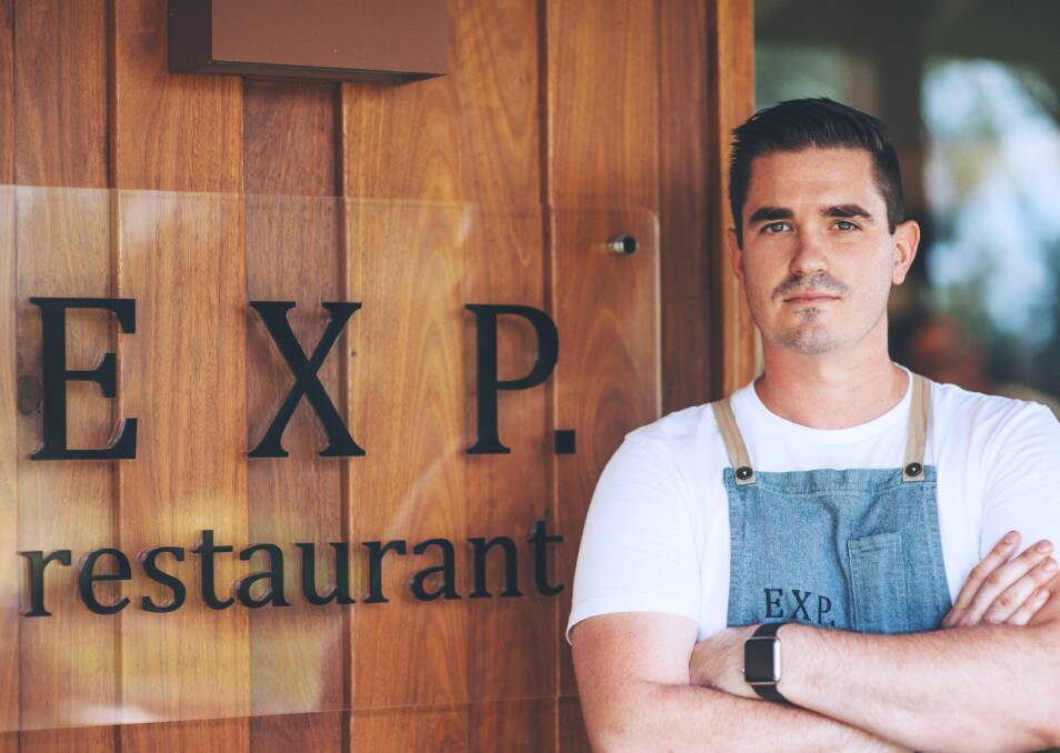 FRESH TALENT: Frank Fawkner, owner and head chef at EXP. restaurant. Picture: Dominique Cherry