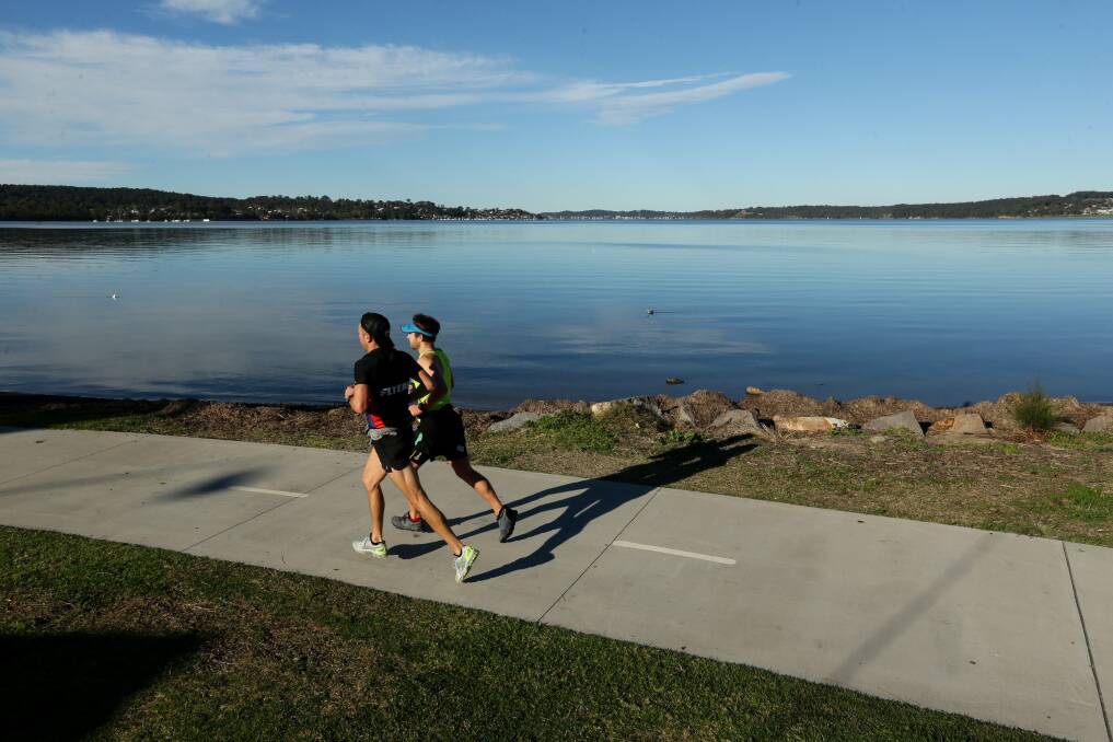 The Lake Macquarie Running Festival 2023 is on Sunday at Warners Bay. Picture by Jonathan Carroll