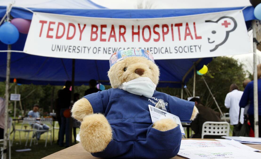 Help at hand: Teddy Bears Hospital Foreshore Park, 10.30am to 3pm, Saturday.