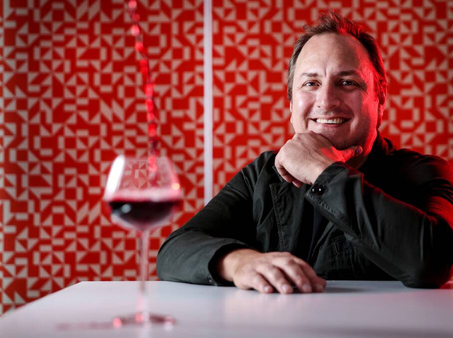 FRESH BLOOD: Mike De Iuliis is on a mission to take the "stuffiness" out of wine tasting events with his new Make By Mike events. Picture: Marina Neil