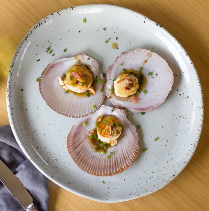 SIMPLE: This seared scallops dish is not only tasty, but easy to make. 