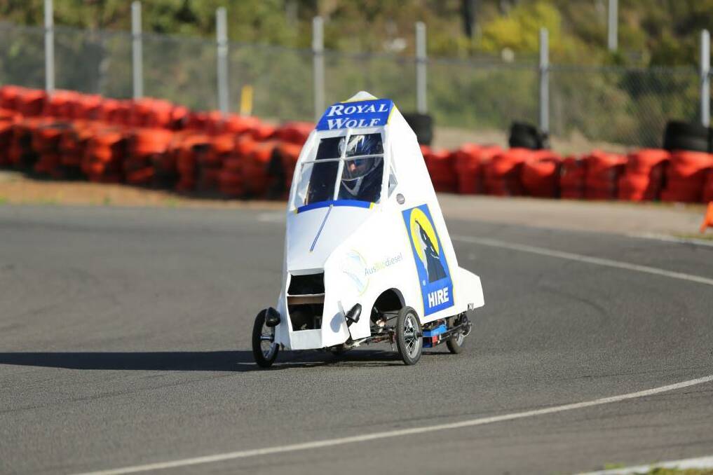 An entrant in last year's Hunter Valley Electric Vehicle Festival.