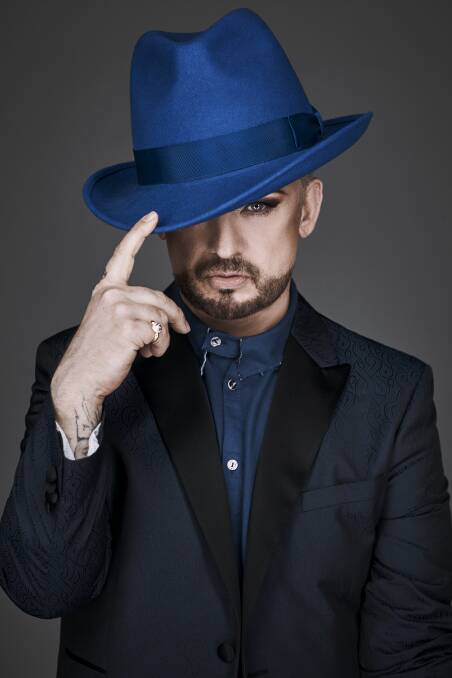 NEW FANS: Boy George is coming to Newcastle in December. Picture: Nine Network