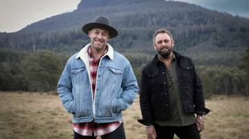 Nick and Tom Wolfe, of The Wolfe Brothers, are on this year's Wingham Music Festival line-up. Picture supplied