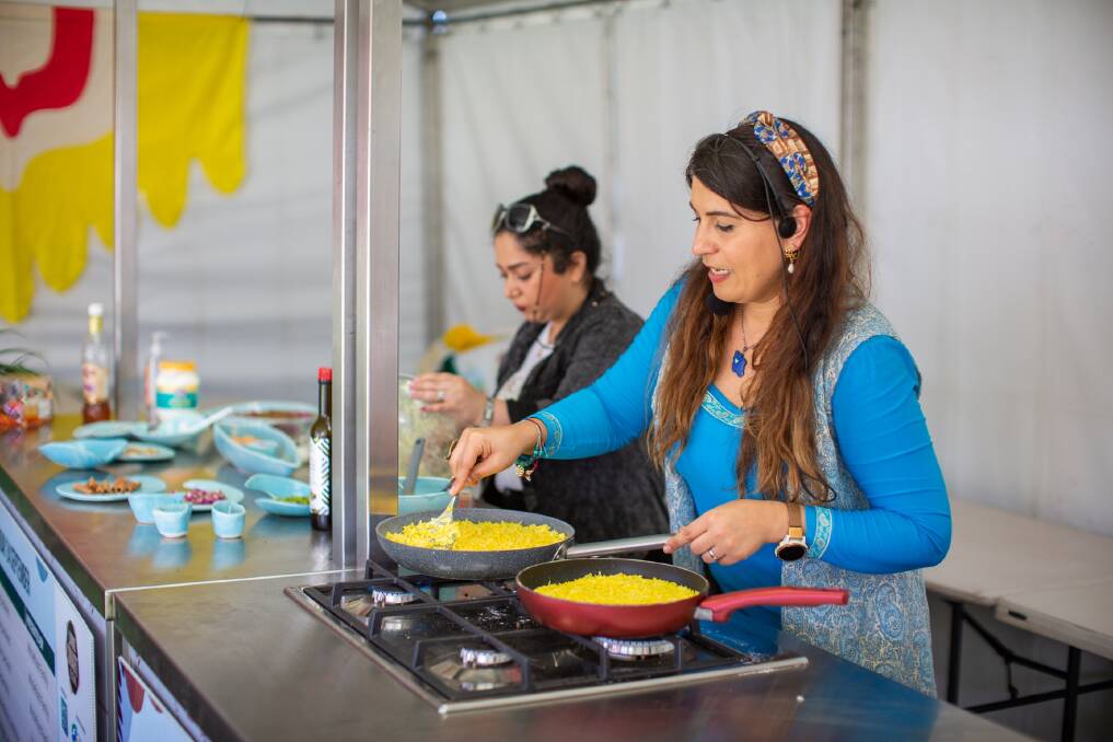 The Living Together Festival will feature cooking from around the globe. Picture supplied