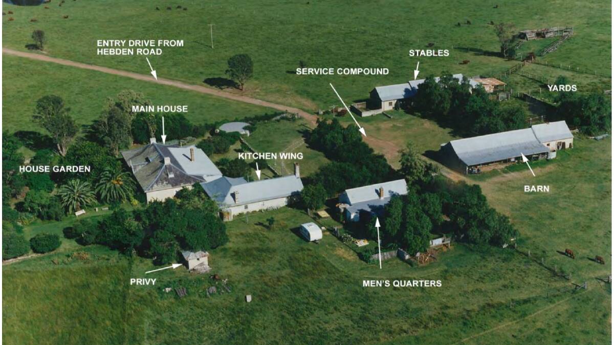 Ravensworth Homestead Complex showing all the associated buildings.