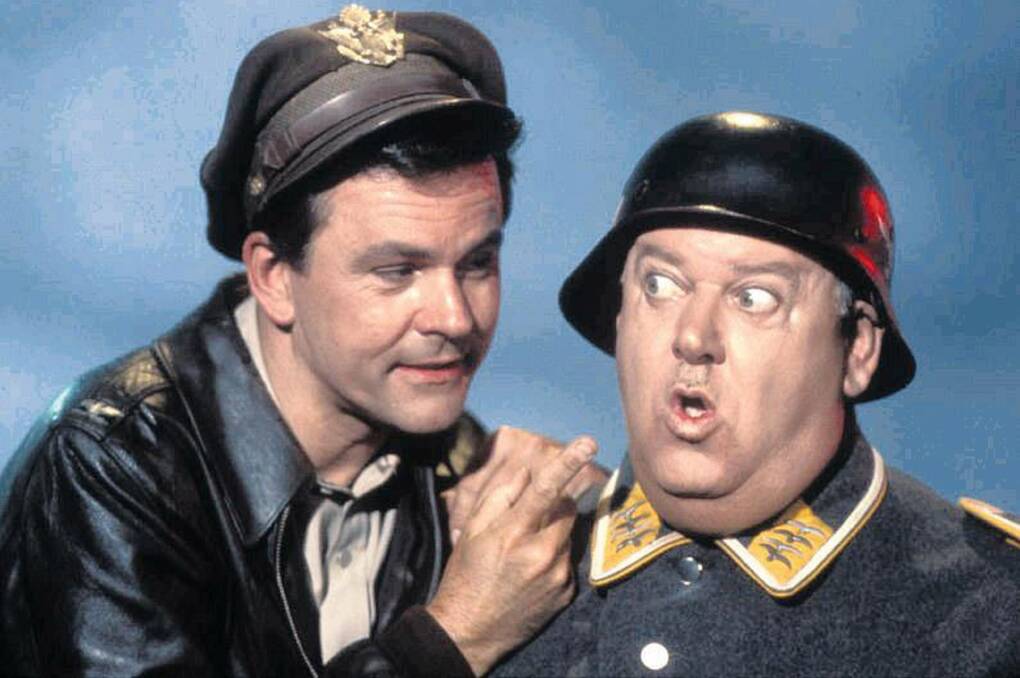 War Stories: Colonel Hogan and Sergeant Schultz from the TV show Hogan's Heroes.