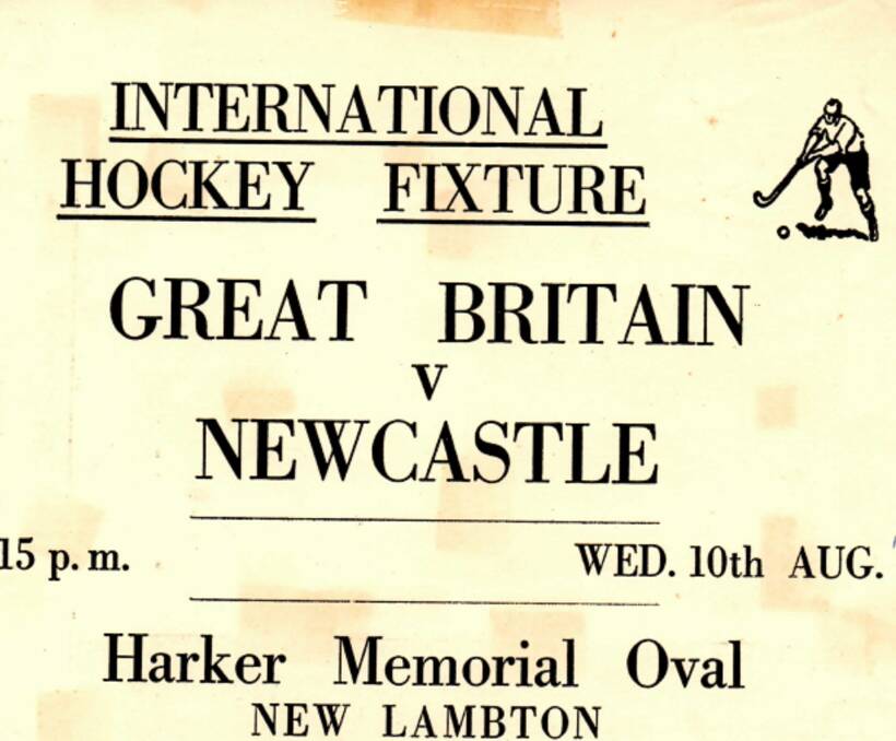 A Newcastle rep side beat Great Britain in hockey in 1966. 