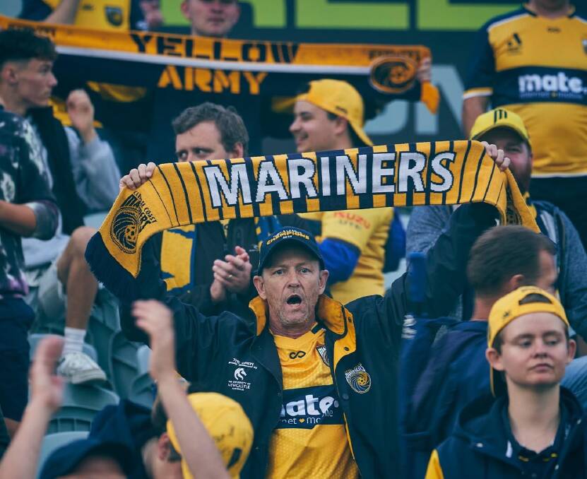 Central Coast Mariners fan Erin Morrow was feeling "grim" about grand final tickets. Picture supplied 