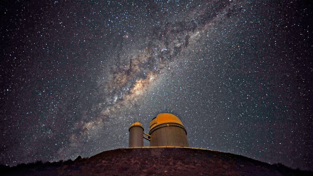 The centre of the Milky Way. 