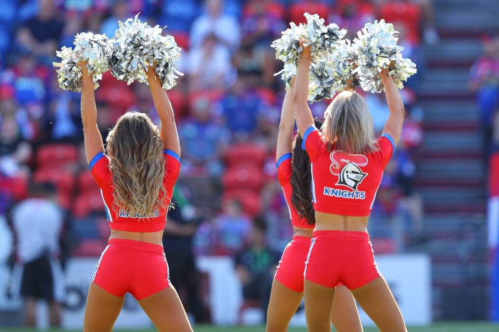The Newcastle Knights Dance Squad still receives comments about not having males, but they are allowed to try out. 