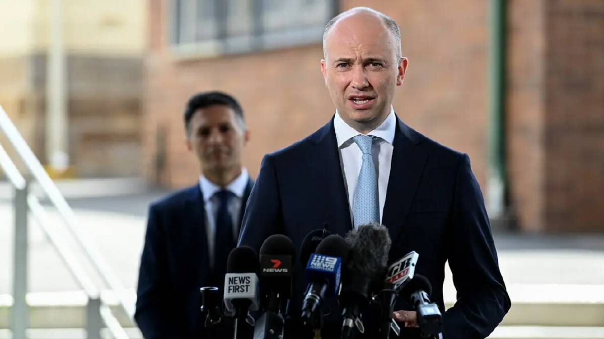 NSW Treasurer and Energy Minister Matt Kean. In February he said the proposed early closure of Eraring was difficult for workers and their families but said a proposed 700 megawatt 'super battery' would keep the lights on after the 2922 megawatt power station shut. Picture by Bianca De Marchi/AAP