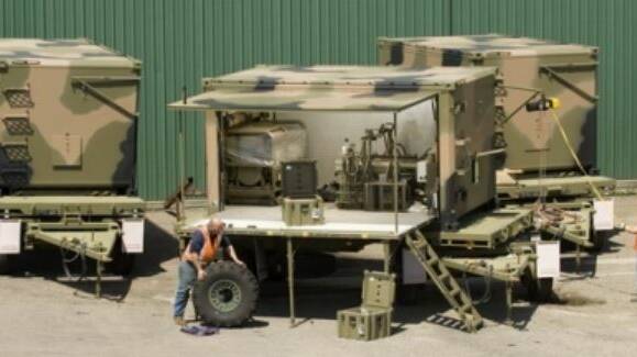MOBILE: Image of the type of facilities being provided by Varley. Picture: Lockheed Martin