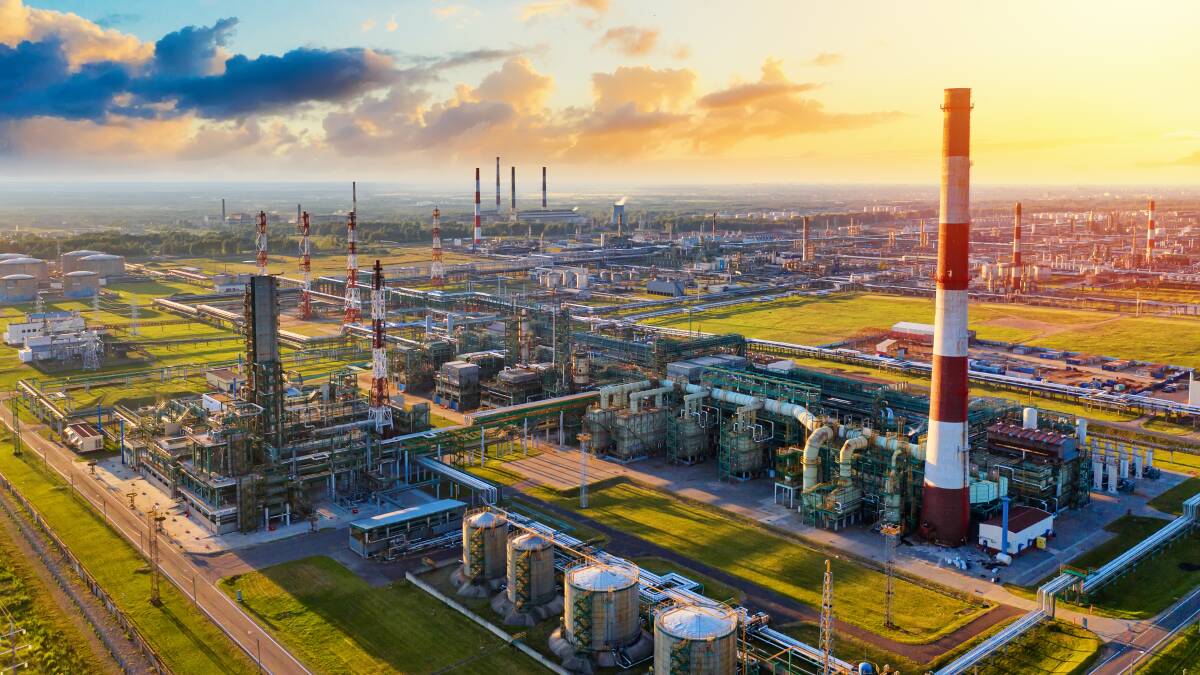 A Russian oil refinery. Picture Shutterstock