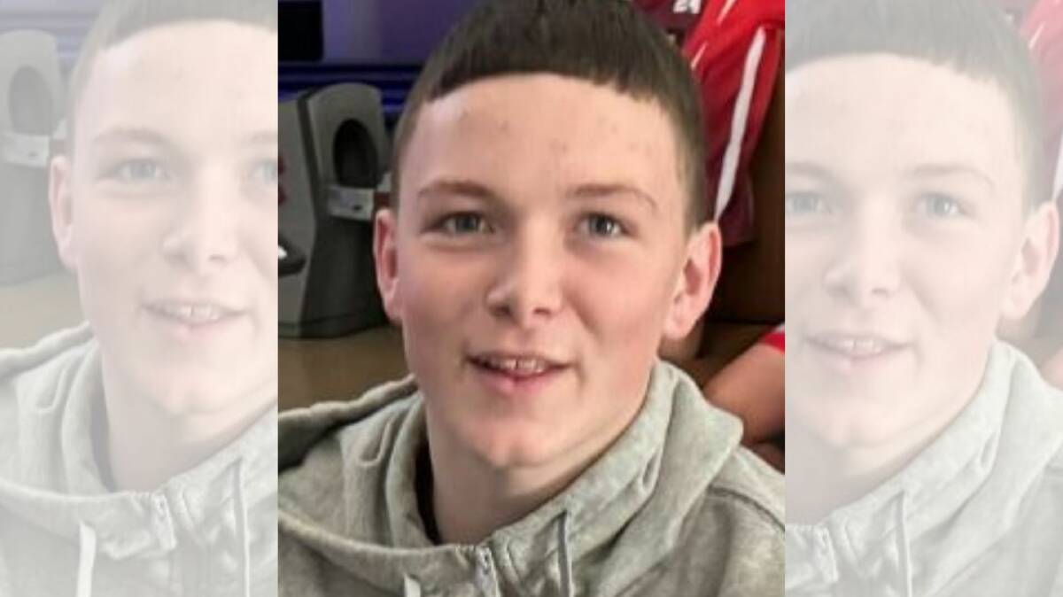 MISSING: Hunter Paton, aged 13, was last seen at Woodberry on Monday June 24.