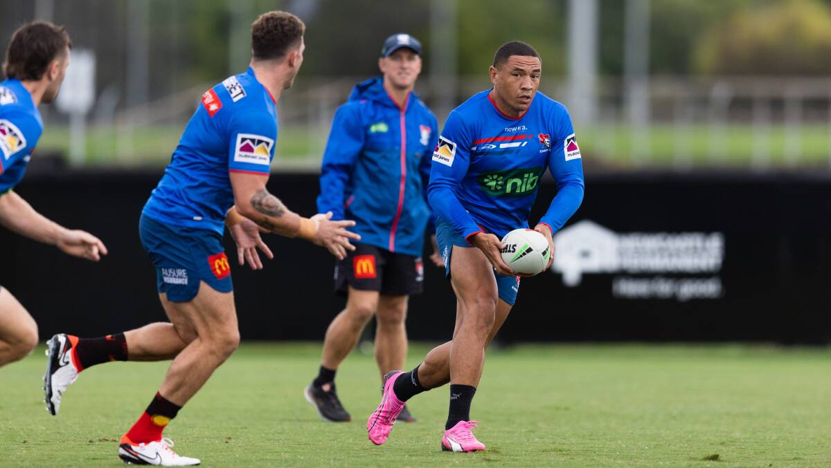 Newcastle veteran Tyson Frizell is one of the NRL's most respected Warriors. Picture by Jonathan Carroll 