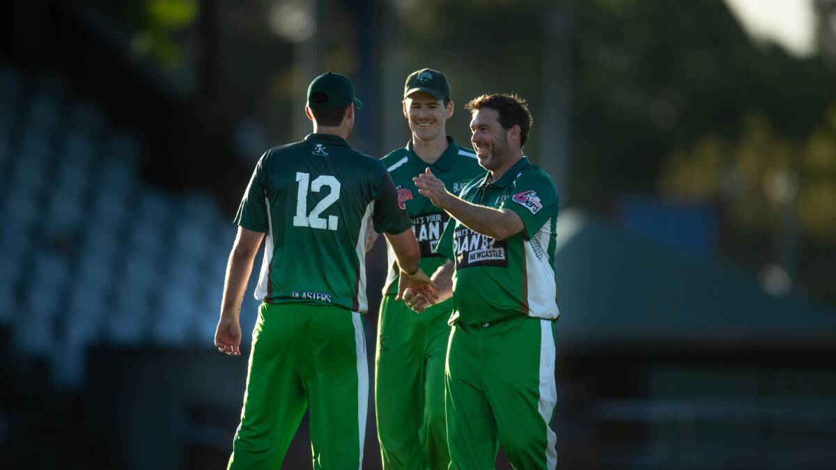 Nick Foster, right, will lead Newcastle's Country Championships and Regional Blast defence. Picture by Marina Neil