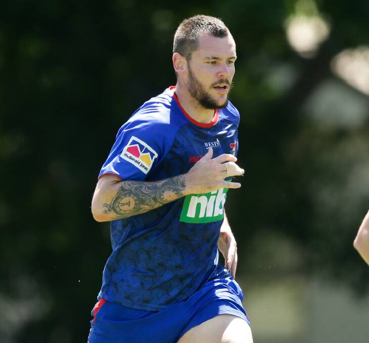 COUP: Kangaroos and NSW prop David Klemmer joined the Knights after seeking a release from Canterbury. He will give them a much-needed enforcer up front.