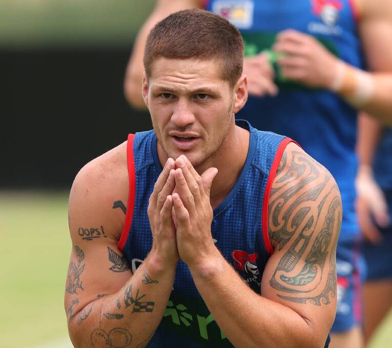 Newcastle Knights skipper Kalyn Ponga will be under scrutiny each week after his spate of head knocks last season. Picture by Peter Lorimer
