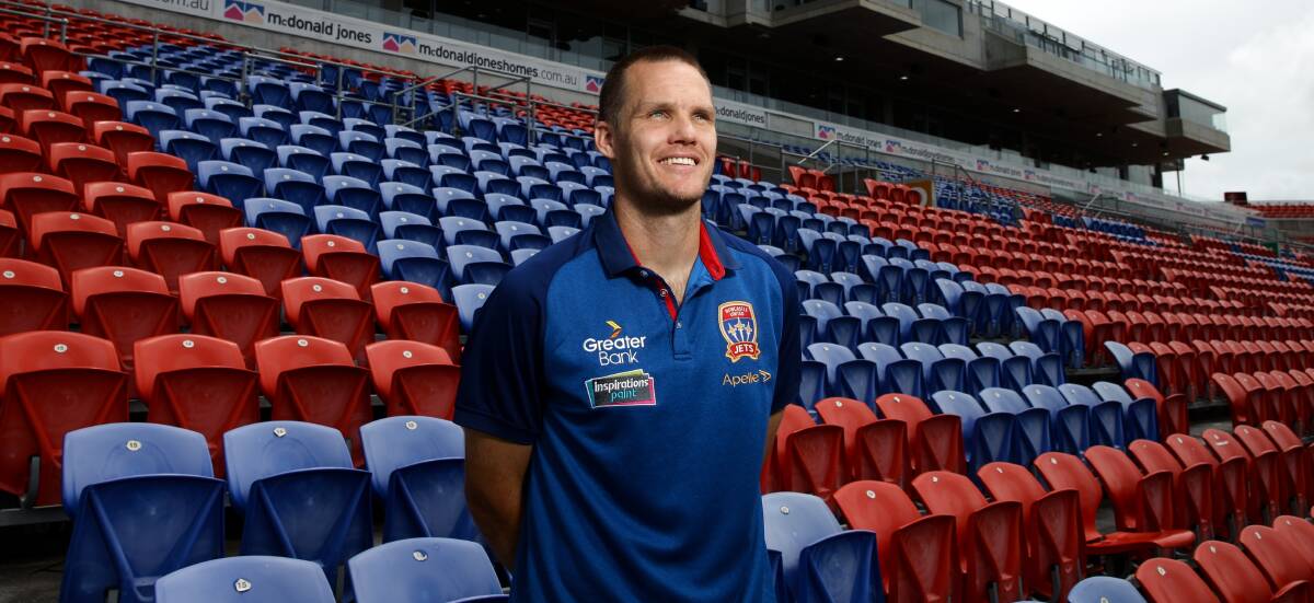 GAME-CHANGER: Newcastle Jets captain Nigel Boogaard. Picture: Jonathan Carroll