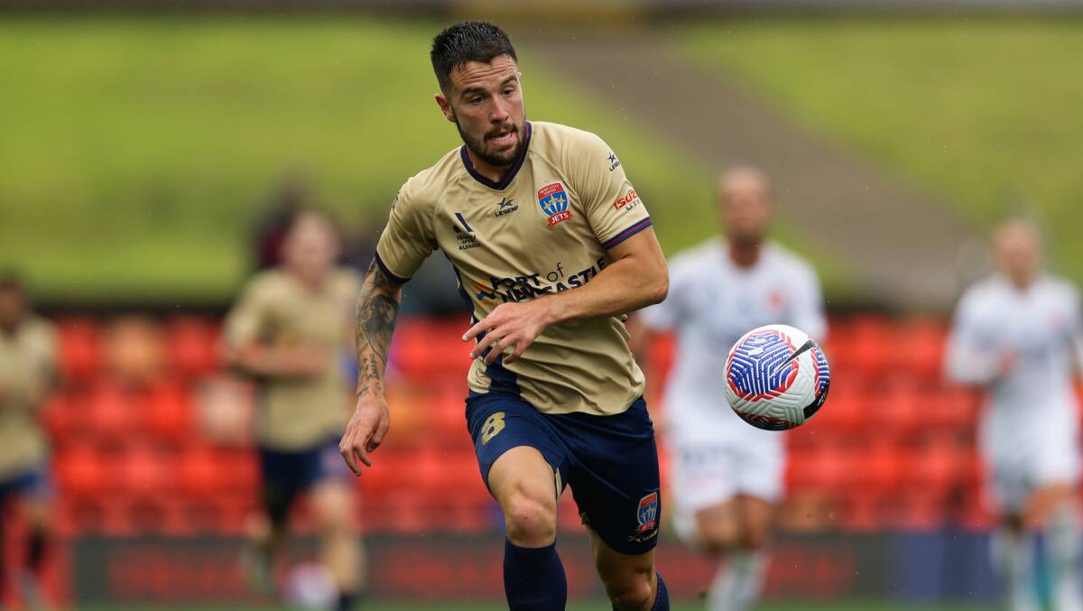 Apostolos Stamatelopoulos scored his fourth goal of the season to steer the jets to a 1-0 win over Western United. Picture by Jonathan Carroll.