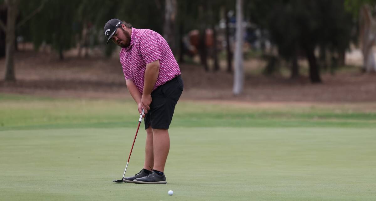 Corey Lamb finished 62nd on the Australasian Order of Merit. Picture Golf NSW