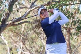 Newcastle teenager Ella Scaysbrook is part of an Australia team to take on the US. Picture Golf NSW